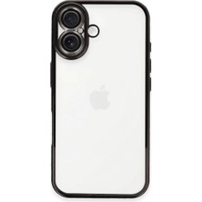 Iphone 16 Plus Kılıf Razer Lensli Silikon - Siyah ARLSTRTCH-MPA3256