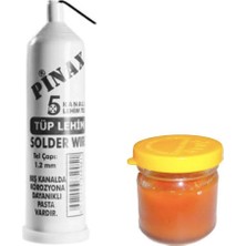 Tüp Lehim Teli ve Lehim Pastası Set ARLSTRTCH-CERC3256