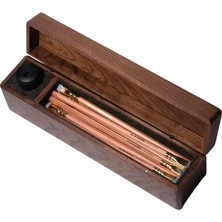 Blackwing Walnut Gift Box & 24'lü Kalem Seti Natural