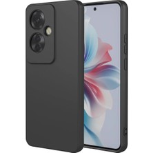 Oppo Reno 11F Kılıf First Silikon - Siyah ARLSTRTCH-MPA3256