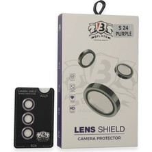 Samsung Galaxy S24 Bilvis Titan Kamera Lens - Derin Mor ARLSTRTCH-MPA3256