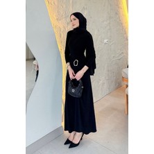 Lifera Tokalı Sandy Elbise