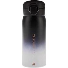 Indispensablely Skyfall Çelik Sızdırmaz Siyah Termos 350 ml