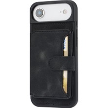 Teleplus iPhone 17 Air Kılıf H67 Kartlıklı Cüzdanlı Kılıf