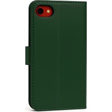 Iphone 7 Trend S Plus Kapaklı Kılıf - Yeşil ARLSTRTCH-MPA3256