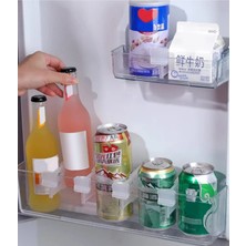 Tonkut 10 Adet Çok Amaçlı Buzdolabı Raf Ayırıcı Raf Düzenleyici Şişe Bardak Yumurta Ayırıcı