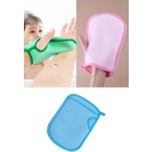 Tonkut Yumuşak Banyo Duş Süngeri Eldiven Ölü Deri Sökücü Vücut Kesesi Ele Geçmeli Hijyenik Banyo Lifi