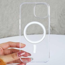 Epro iPhone 15 Pro Max Magsafe Şarj Özellikli Sararmaz Orta Sertlikte Yüksek Kaliteli Esnek Silikon Kılıf