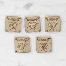 Çarşı Point Loren Crafts Elemeği Deri Arma 5 Adet - 1569