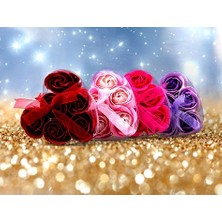 Kalp Kutulu Gül Şeklinde Sabun ARLSTRTCH-CERC3256