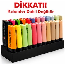 Yapı3D 30’lu Kalem Standı | Masaüstü Kalemlik Organizer | Geniş Kapasiteli Sert Plastik Kalem Tutucu (Renk Seçenekli)