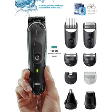 Braun 9'u 1 Arada Tıraş Bıçağı ve Bakım Seti - Saç Sakal Vücut Şekillendirici Full Kit