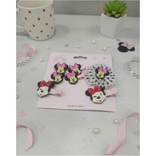 Nati Co Kız Çocuk Figürlü 6 Pens + 4 Lastik Toka Seti – 6’lı