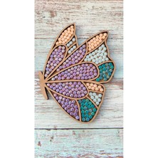 Cam Mozaik Sanat Seti Kendin Yap Dıy Mozaik Kelebek Tablo Çocuk Etkinlik Hobi ve Sanat Seti