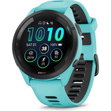 Garmin Forerunner 265 Koşu , Renkli Amoled Ekran, Eğitim Metrikleri ve Kurtarma Içgörüleri, Aqua ve Blackwatch