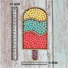 Cam Mozaik Sanat Seti Kendin Yap Dıy Mozaik Dondurma Tablo Çocuk Etkinlik Hobi ve Sanat Seti