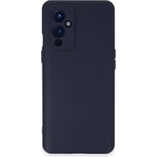One Plus 9 Kılıf Nano Içi Kadife Silikon - Lacivert ARLSTRTCH-MPA3256