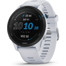 Garmin Forerunner® 255 Müzik, Gps Müzikle , Advanced Insights, Long-Lasting Battery, White