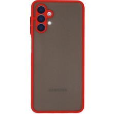 Samsung Galaxy A04S Kılıf Montreal Silikon Kapak - Kırmızı ARLSTRTCH-MPA3256