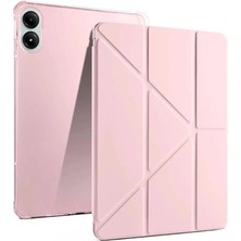 Xiaomi Redmi Pad Pro 12.1 Kılıf Kalemlikli Mars Tablet Kılıfı - Rose Gold ARLSTRTCH-MPA3256