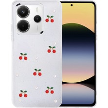 Xiaomi Redmi Note 14 4g Fiyonk Desenli Kapak - Desen 9 ARLSTRTCH-MPA3256