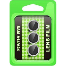 Samsung Galaxy A24 4g Raze Metal Kamera Lens - Gümüş ARLSTRTCH-MPA3256