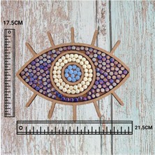 Cam Mozaik Sanat Seti Kendin Yap Dıy Mozaik Göz Boncuğu Tablo Çocuk Etkinlik Hobi ve Sanat Seti