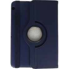 Huawei Mediapad T3 10 / 9.6 Kılıf 360 Tablet Deri Kılıf - Lacivert ARLSTRTCH-MPA3256