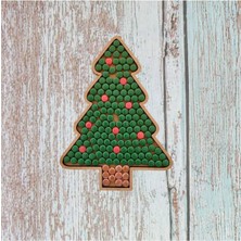 Cam Mozaik Sanat Seti Kendin Yap Dıy Mozaik Çam Ağacı Tablo Çocuk Etkinlik Hobi ve Sanat Seti