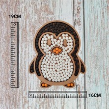 Cam Mozaik Sanat Seti Kendin Yap Dıy Mozaik Penguen Tablo Çocuk Etkinlik Hobi ve Sanat Seti