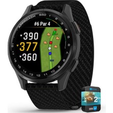 Garmin 010-03010-00 Approach S50, Advanced Golf Gps Akıllı Saat , Amoled Ekran, On-Course Özellikler Log 2 Yr Cps Geliştirilmiş Koruma Paketi