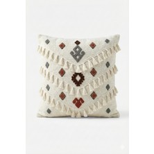 Aryada Etnik Punch Nakışlı Kırlet Kılıfı