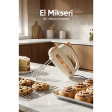 Fressi FR-HM1413 Panetta Hız Ayarlı Krem El Mikseri