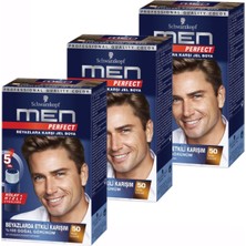 Schwarzkopf Men Perfect 50 Açik Kahve 3'lü