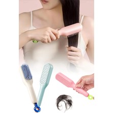 Tonkut Kolay Temizlenen Saç Fırçası | Kendinden Temizlemeli Pratik Saç Tarağı