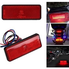 Gear5 Reflektör Arka Stop Kırmızı Çakarlı