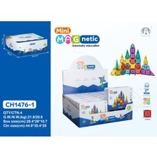 Oydaş Oyuncak CH1476-1 3.75CM  Mini Magnetic Blok Metal Kutu  45 Pcs