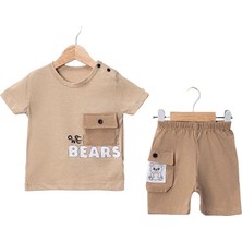 Minitix Baby Efemkids 6/24 Ay Erkek Bebek Şort&tişört Yenidoğan Bebek Takım