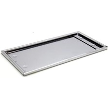 Dikdörtgen Krom Plakalık Araba Plaka Altlığı 30X16CM Midastech