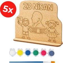 Kidose 23 Nisan Özel Ahşap Boyama Aktivite  – Toplu Etkinlik