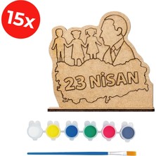 Kidose 23 Nisan Hatırası Atatürk ve Çocuklar Boyama Seti