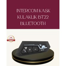Motosiklet Sürüşleri Için BT22 Kask Bluetooth Kulaklık Mikrofonlu Midastech