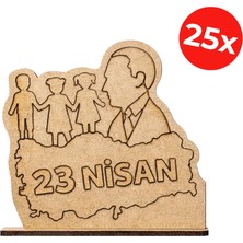 Kidose 23 Nisan Sınıf Etkinliği Atatürk ve Çocuklar Boyama