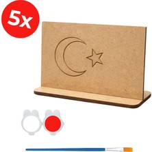 Kidose Boyanabilir Türk Bayrağı Aktivite Kiti