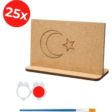 Kidose Okullar Için Türk Bayrağı Boyama Kiti