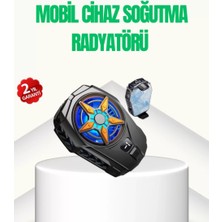 Oyunlar Için Güçlü Telefon Soğutucu Fan Dijital Ekranlı Midastech