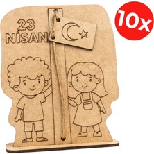 Kidose 23 Nisan Bayraklı Mekanizmalı Boyama Aktivitesi