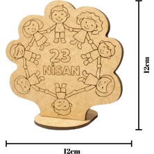 Kidose 23 Nisan Özel Tasarım Ahşap Tasarım Seti
