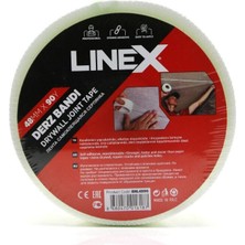 48MMX90MM Derz Bandı Bant Alçıpan Birleşim Noktası Sıva Çatlak Derz Boşluk