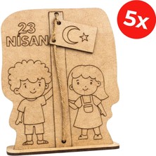 Kidose Çocuklar Için 23 Nisan Hareketli Bayrak Etkinlik Seti